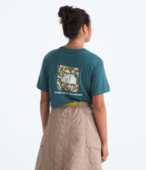 Women’s Evolution Floral Box NSE Short-Sleeve Tee—Graphic